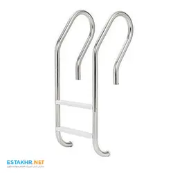 نردبان استخر 2 پله کلاب پله پلاستیکی