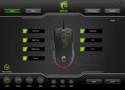 ماوس گرین مدل GM605-RGB