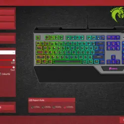 کیبورد گرین مدل GK 803-RGB