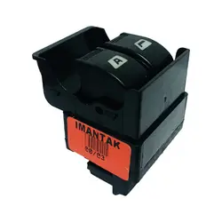 کلید شیشه بالابر اتو چپ ایمن تک مدل KS123 مناسب برای پژو 405 SLX