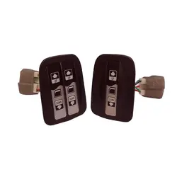 کلید شیشه بالابر فراسلی مدل P1315132 مناسب برای پراید 131 بسته 2 عددی