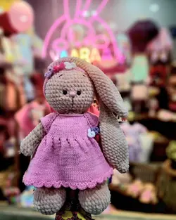 عروسک دستبافت دختر