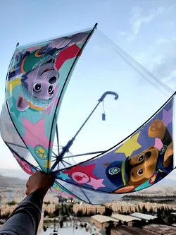 چتر شیشه ای سگ نگهبان