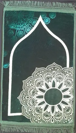 جانماز مخمل رنگی کد32