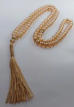 تسبیح 101 دانه طلایی کد 301