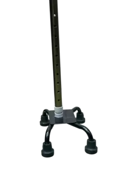 عصا چهارپایه دسته خم