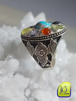 انگشتر 9 جواهر