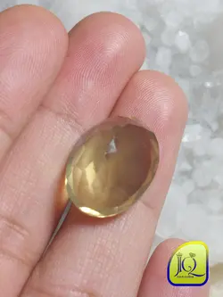 نگین کوارتز لیمویی