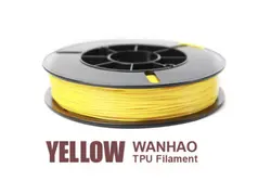 فیلامنت نیم کیلویی TPU زرد Wanhao