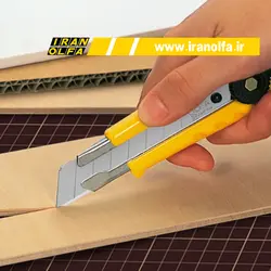 کاتر بزرگ با قفل پیچی اُلفا (OLFA) ژاپن مدل L-1