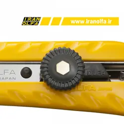 کاتر بزرگ با قفل پیچی اُلفا (OLFA) ژاپن مدل L-1