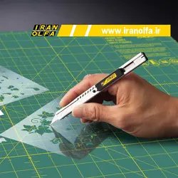 کاتر تمام استیل اُلفا (OLFA) ژاپن - مدل 1-SAC