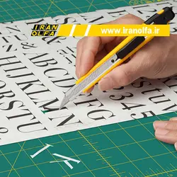 کاتر قفل اتوماتیک اُلفا (OLFA) ژاپن - مدل 1-A