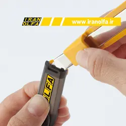 کاتر با تیغ شکن مخزن دار اُلفا (OLFA) ژاپن - مدل 1-DA