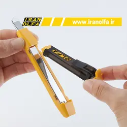 کاتر با تیغ شکن مخزن دار اُلفا (OLFA) ژاپن - مدل 1-DA