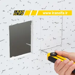 کاتر بزرگ با 2 تیغ اره ای و متوسط اُلفا (OLFA) ژاپن - مدل CS-5