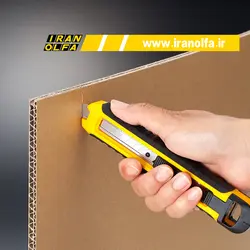 کاتر بزرگ با 2 تیغ اره ای و متوسط اُلفا (OLFA) ژاپن - مدل CS-5