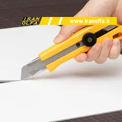 کاتر بزرگ با قفل پیچی اُلفا (OLFA) ژاپن - مدل BN-L