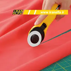 کاتر غلتکی اُلفا (OLFA) ژاپن - مدل RTY-2C/YEL