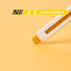 کاتر ایمن با تیغه محافظت شده اُلفا (OLFA) ژاپن - مدل 1-ESK مخصوص دانش آموزان