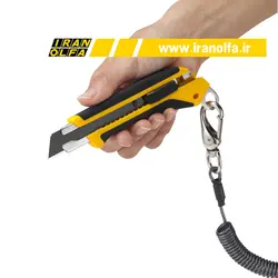 کاتر بزرگ با قفل اتوماتیک اُلفا (OLFA) ژاپن - مدل L6-AL