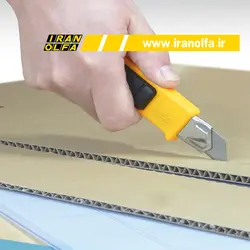 کاتر بزرگ با قفل پیچی اُلفا (OLFA) ژاپن - مدل L-2