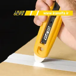 کاتر ایمن با قفل فنری اُلفا (OLFA) ژاپن - مدل 9-SK