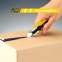 کاتر ایمن با قفل فنری اُلفا (OLFA) ژاپن - مدل 4-SK