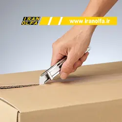 کاتر ایمن تمام فلز اُلفا (OLFA) ژاپن - مدل 12-SK