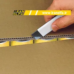 کاتر فلزی قلاف دار جیبی کوچک اُلفا (OLFA) ژاپن - مدل CTN-1