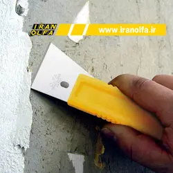 کاردک با تیغه فولادی اُلفا (OLFA) ژاپن - مدل SCR-M