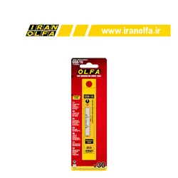 تیغ یک تکه استیل 18mmمخصوص کاردک پنجه ای اُلفا (OLFA) ژاپن - مدل GSB-1S