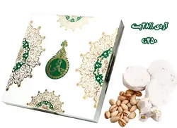 گز آردی 28درصد مغز پسته و انگبین جامی - جعبه ۴۰۰ گرم