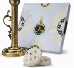 گز آردی 28درصد مغز پسته و انگبین جامی - جعبه ۴۰۰ گرم