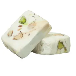 گز لقمه 10 درصد مخلوط پسته و بادام - جعبه ۳۰۰گرم