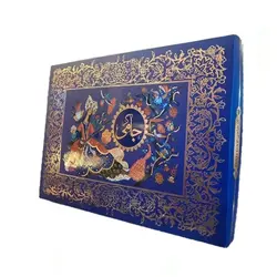 گز لقمه 28 درصد مخلوط پسته و بادام با انگبین جامی - جعبه ۴۰۰ گرم