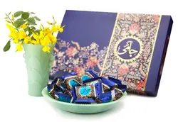 گز لقمه 28درصد مغز پسته و انگبین جامی - جعبه ۴۰۰ گرم