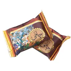 گز لقمه بدون شکر با 40٪ مغز بادام جامی - جعبه ۴2۰ گرم