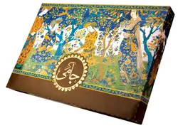 گز لقمه بدون شکر با 40٪ مغز پسته جامی - جعبه ۴۲۰ گرم