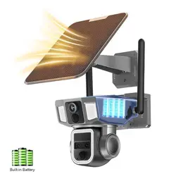 دوربین سولار سیم کارتی و وایفای 10X زوم اپتیکال Y7A