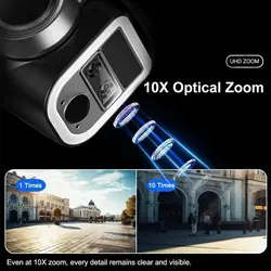 دوربین سولار سیم کارتی و وایفای 10X زوم اپتیکال Y7A