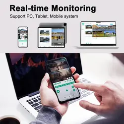 دوربین سولار سیم کارتی و وایفای 10X زوم اپتیکال Y7A