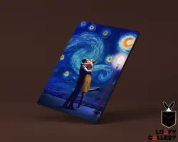 تابلو دکوری طرح لا لا لند | La la land