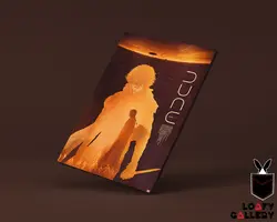 تابلو دکوری طرح تل ماسه | Dune