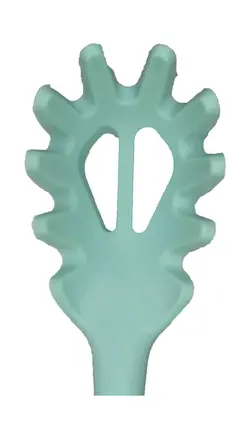 چنگال سیلیکونی خارجی سبز رنگ