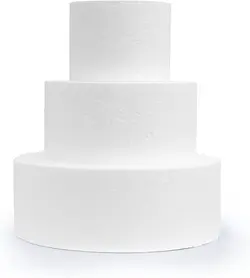 ماکت کیک یونولیتی استوانه ارتفاع 20 سانت