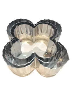 کاتر استیل دالبر طرح گل 4پر