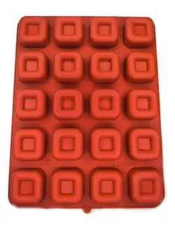 قالب سیلیکون ساوارین مربع بزرگ