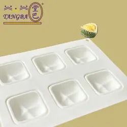 قالب سیلیکون مربع طرحدار خارجی