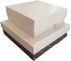 جعبه کیک درب ساده